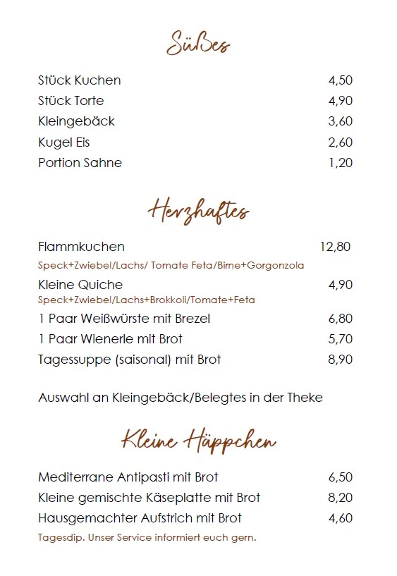 Speisekarte photo 2