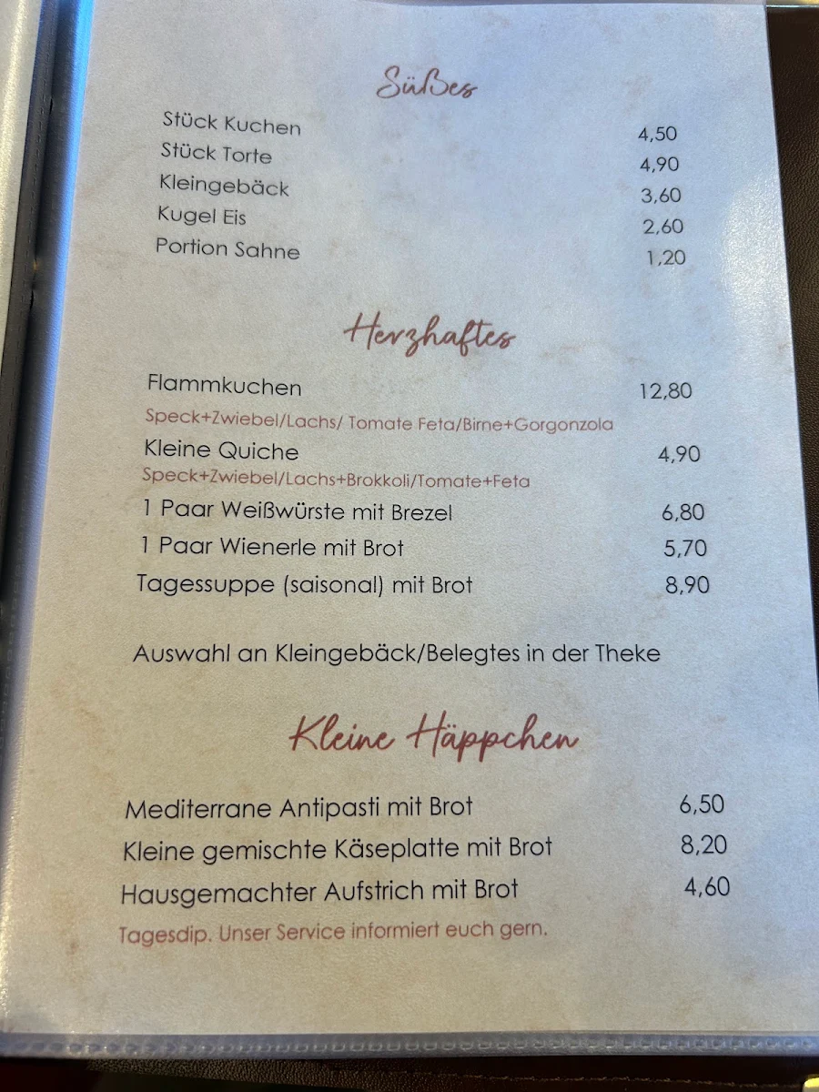 Speisekarte photo 3