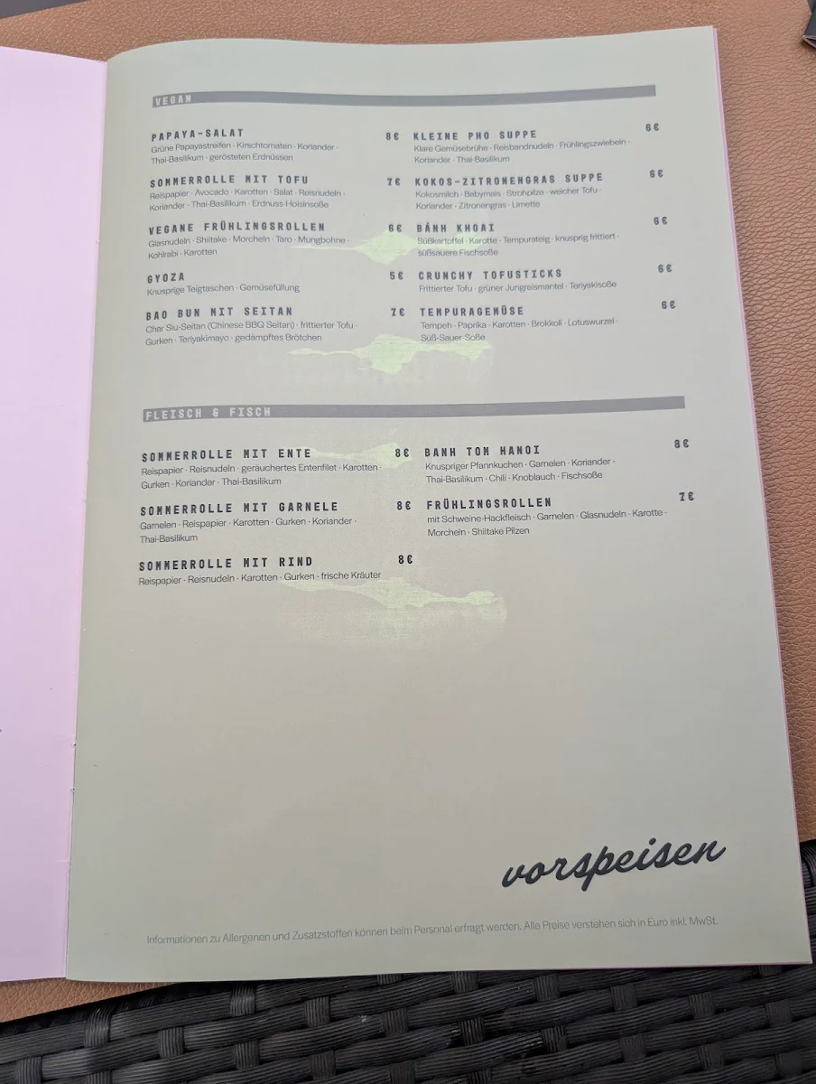 Speisekarte photo 1