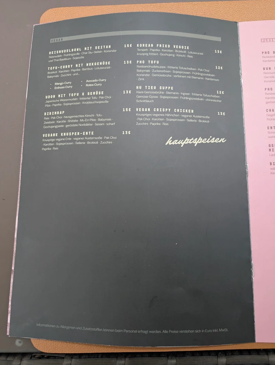 Speisekarte photo 3