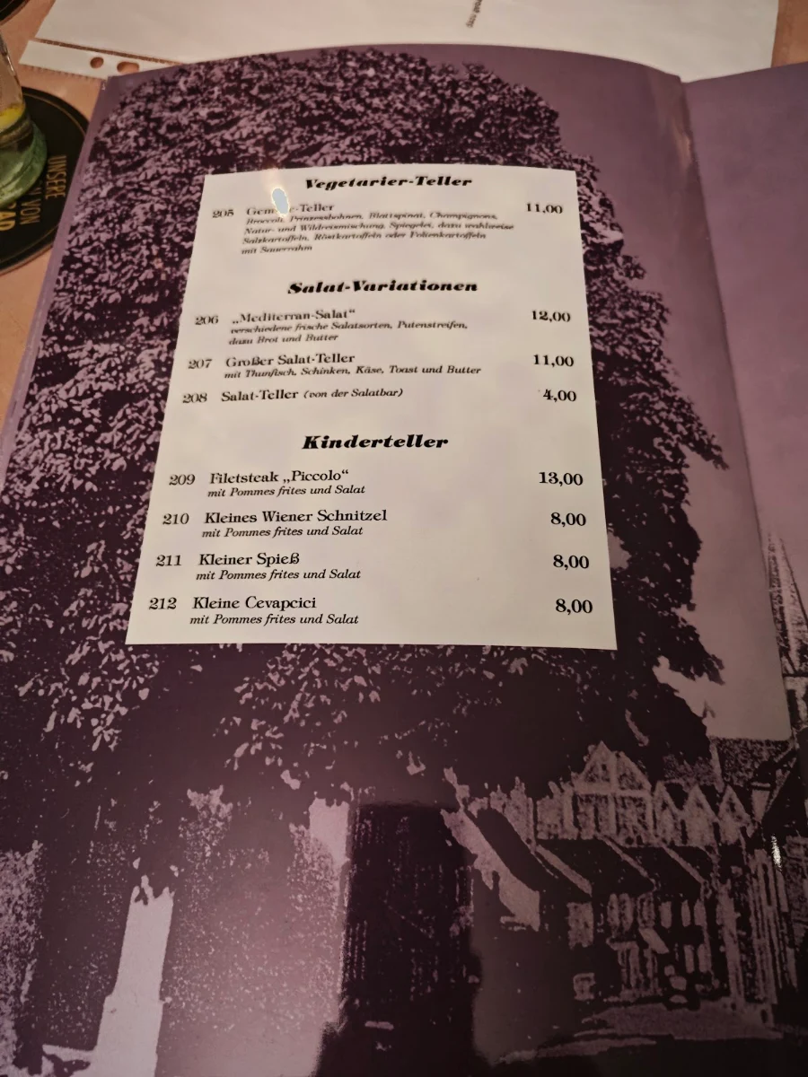 Speisekarte photo 1