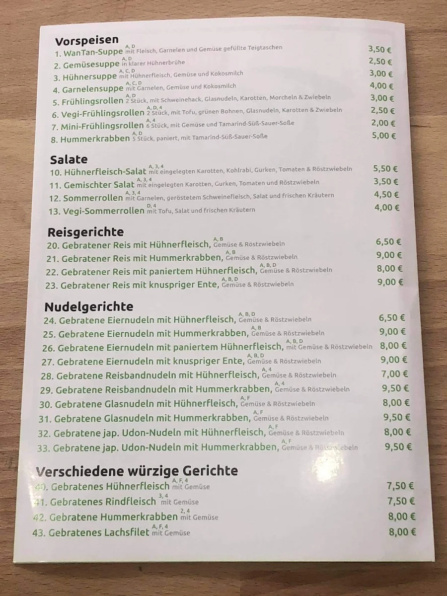 Speisekarte photo 4