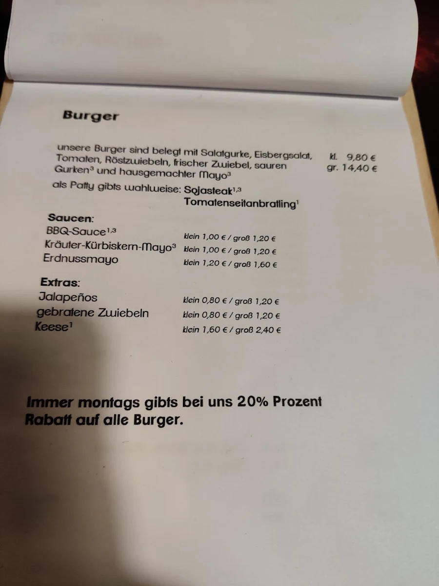 Speisekarte photo 1
