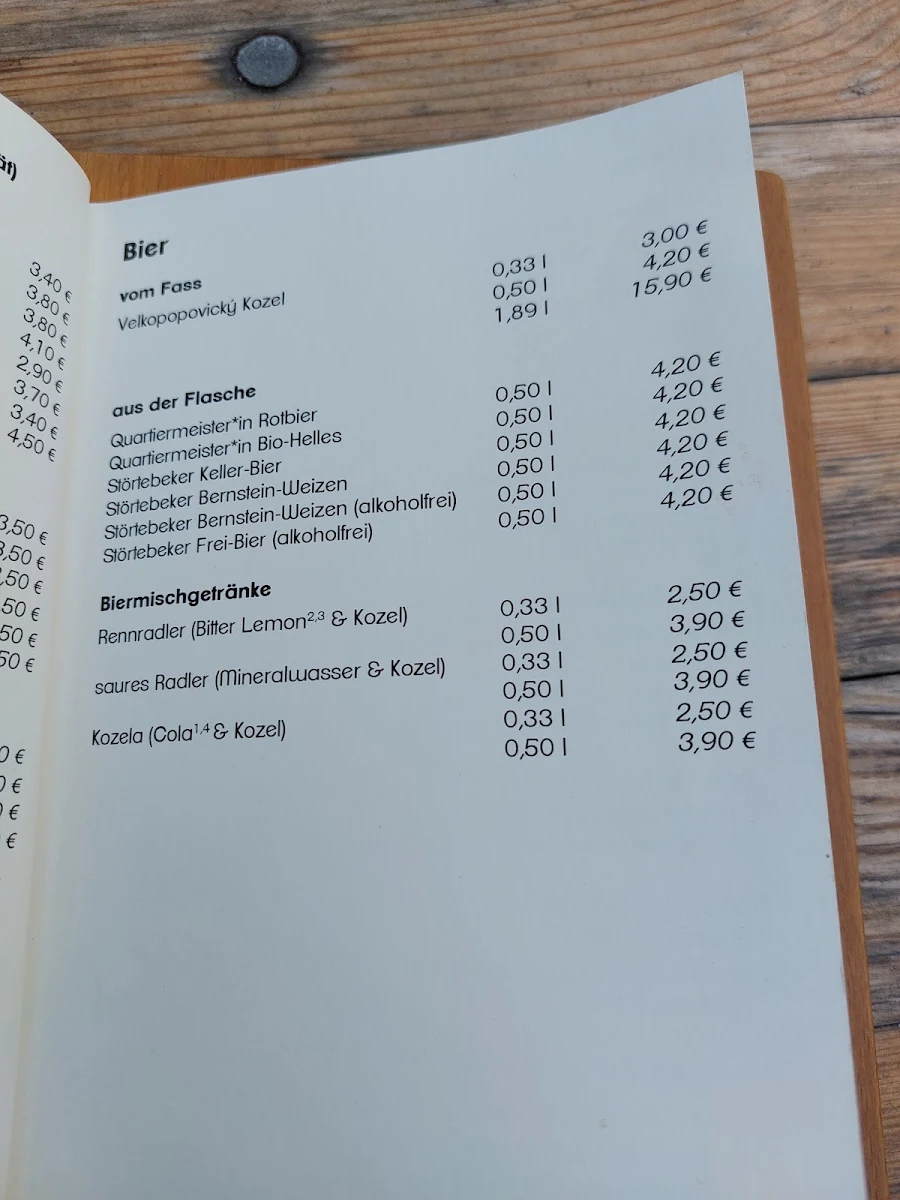 Speisekarte photo 3