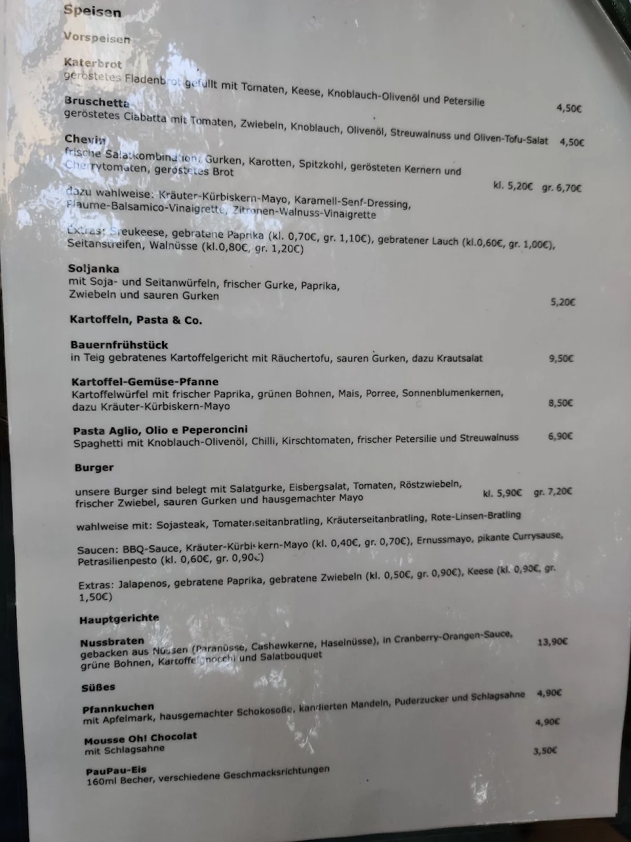 Speisekarte photo 4