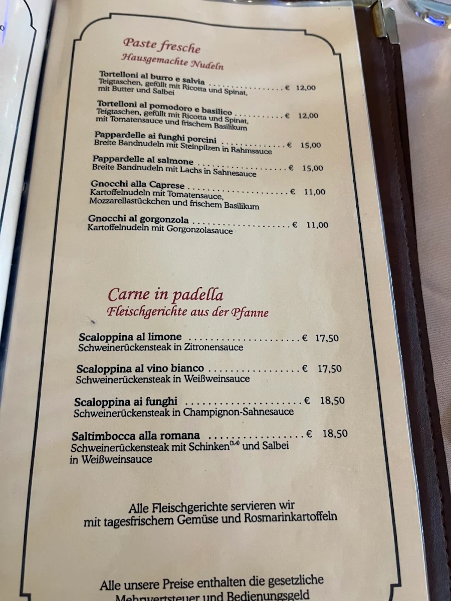 Speisekarte photo 3