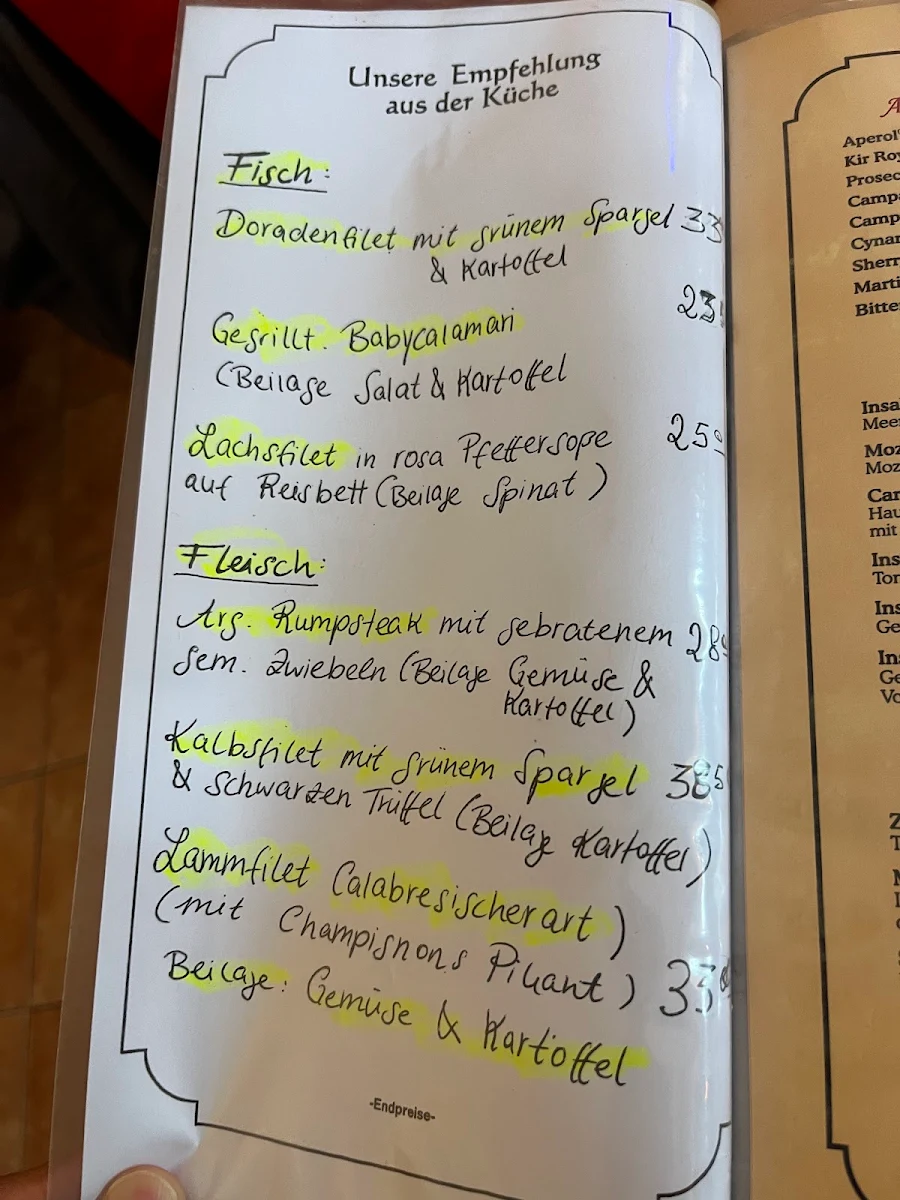 Speisekarte photo 4
