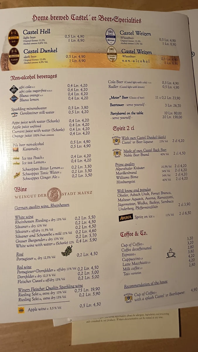Speisekarte photo 2