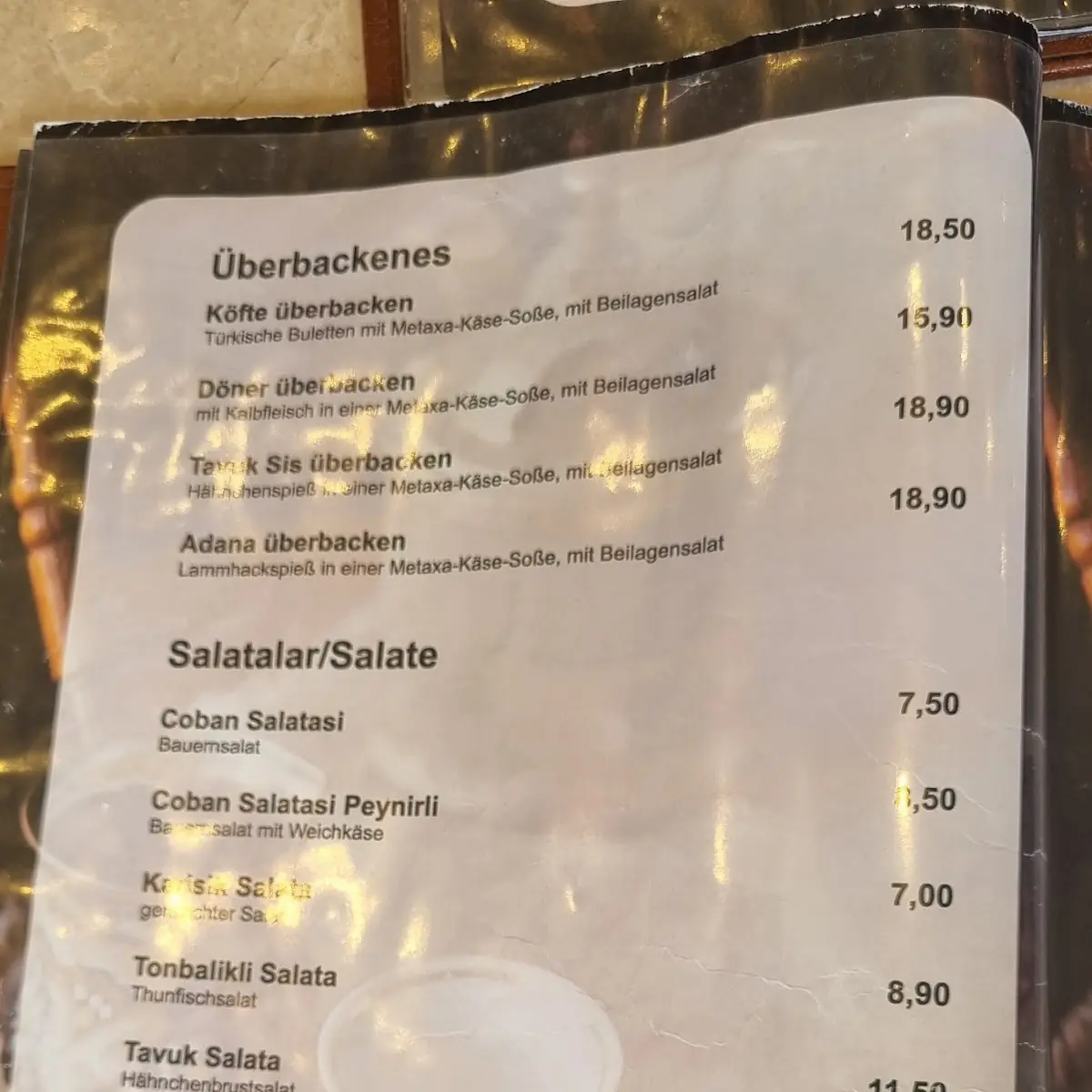Speisekarte photo 4