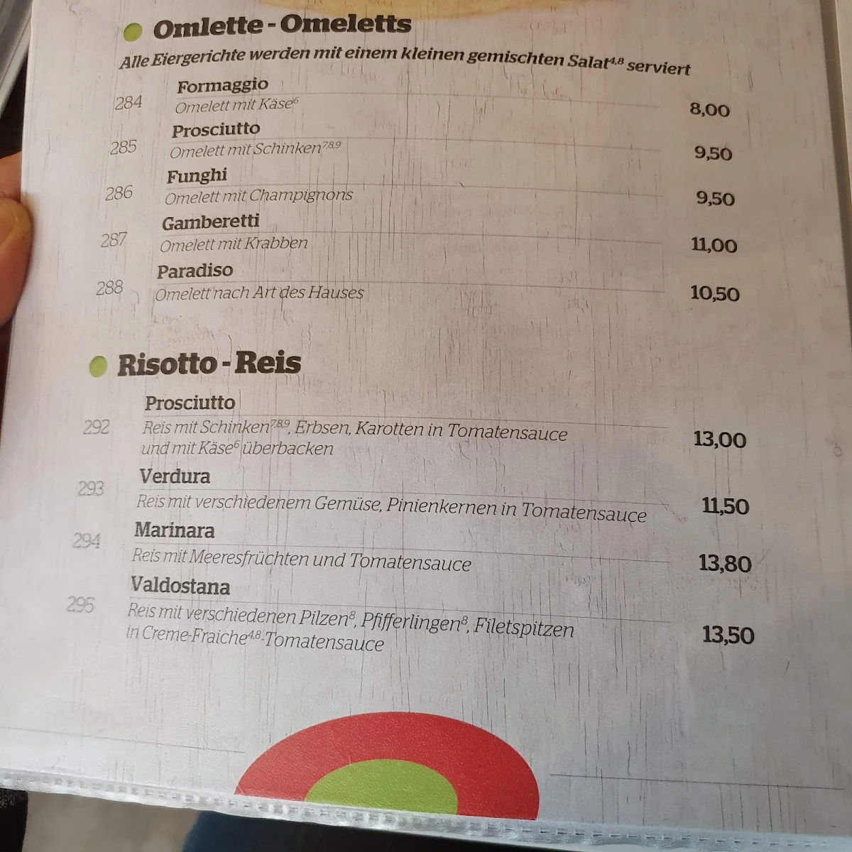 Speisekarte photo 6