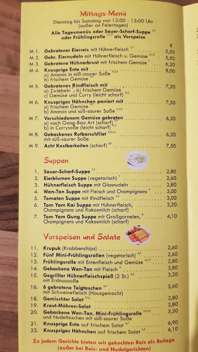 Speisekarte photo 9