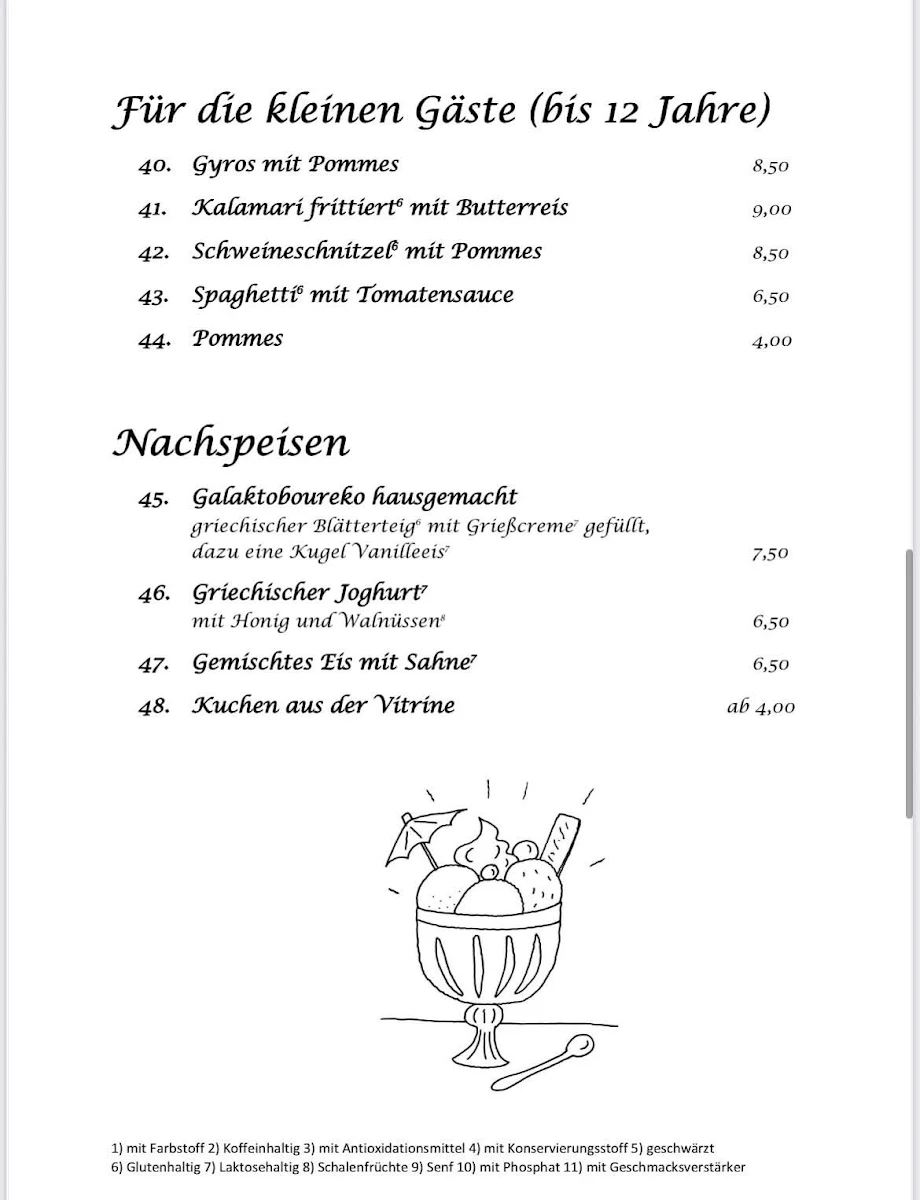 Speisekarte photo 2