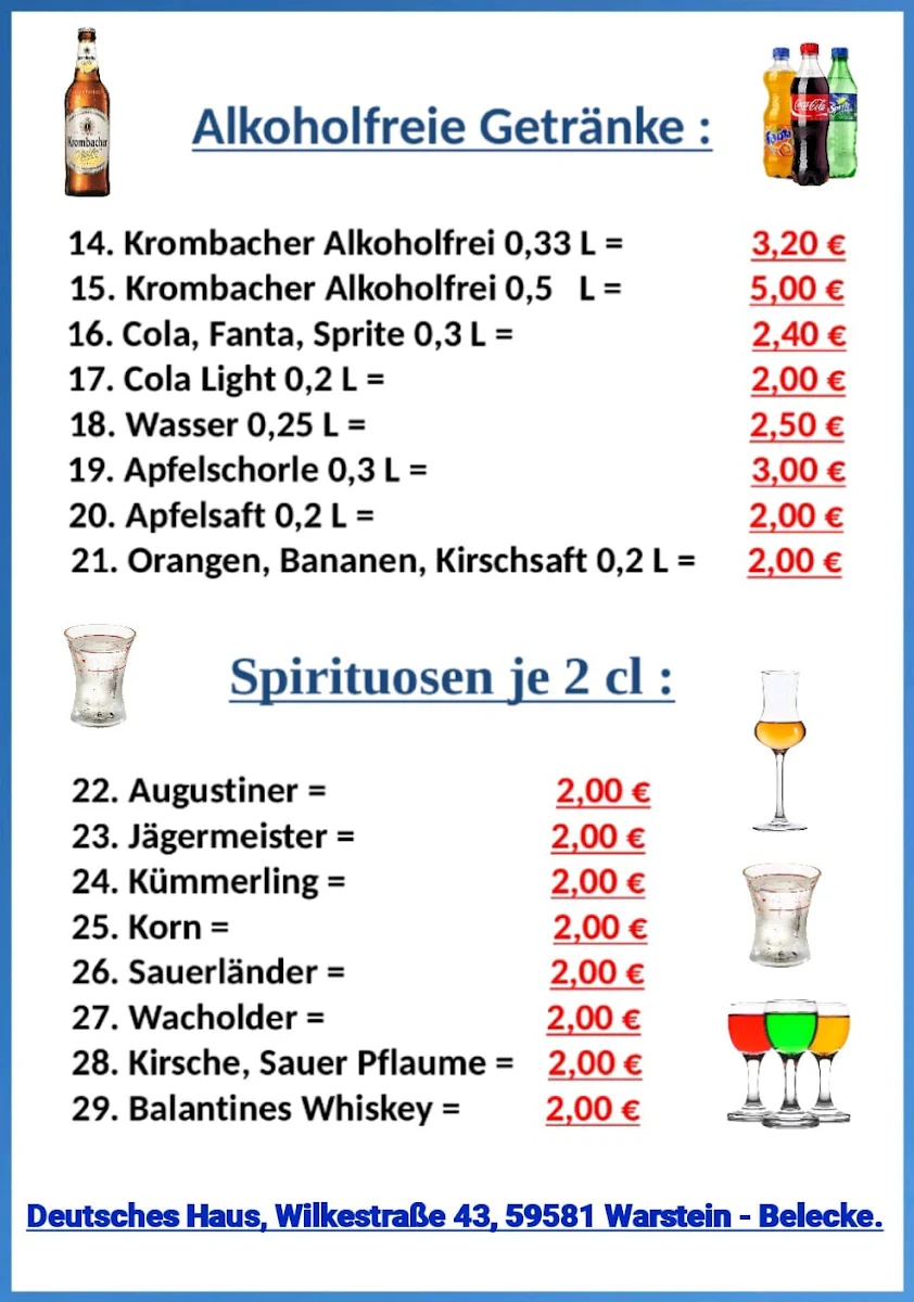 Speisekarte photo 5