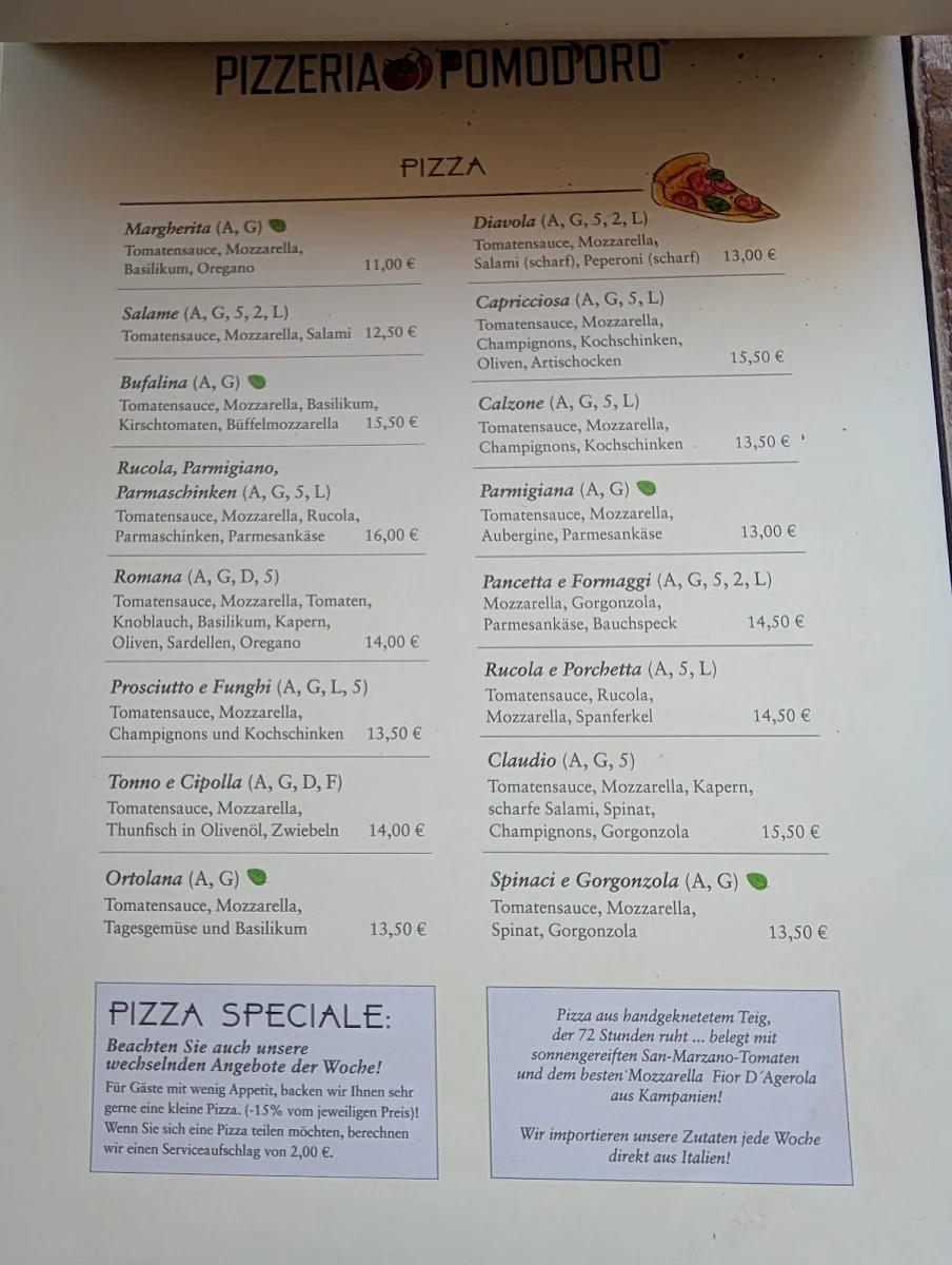 Speisekarte photo 2