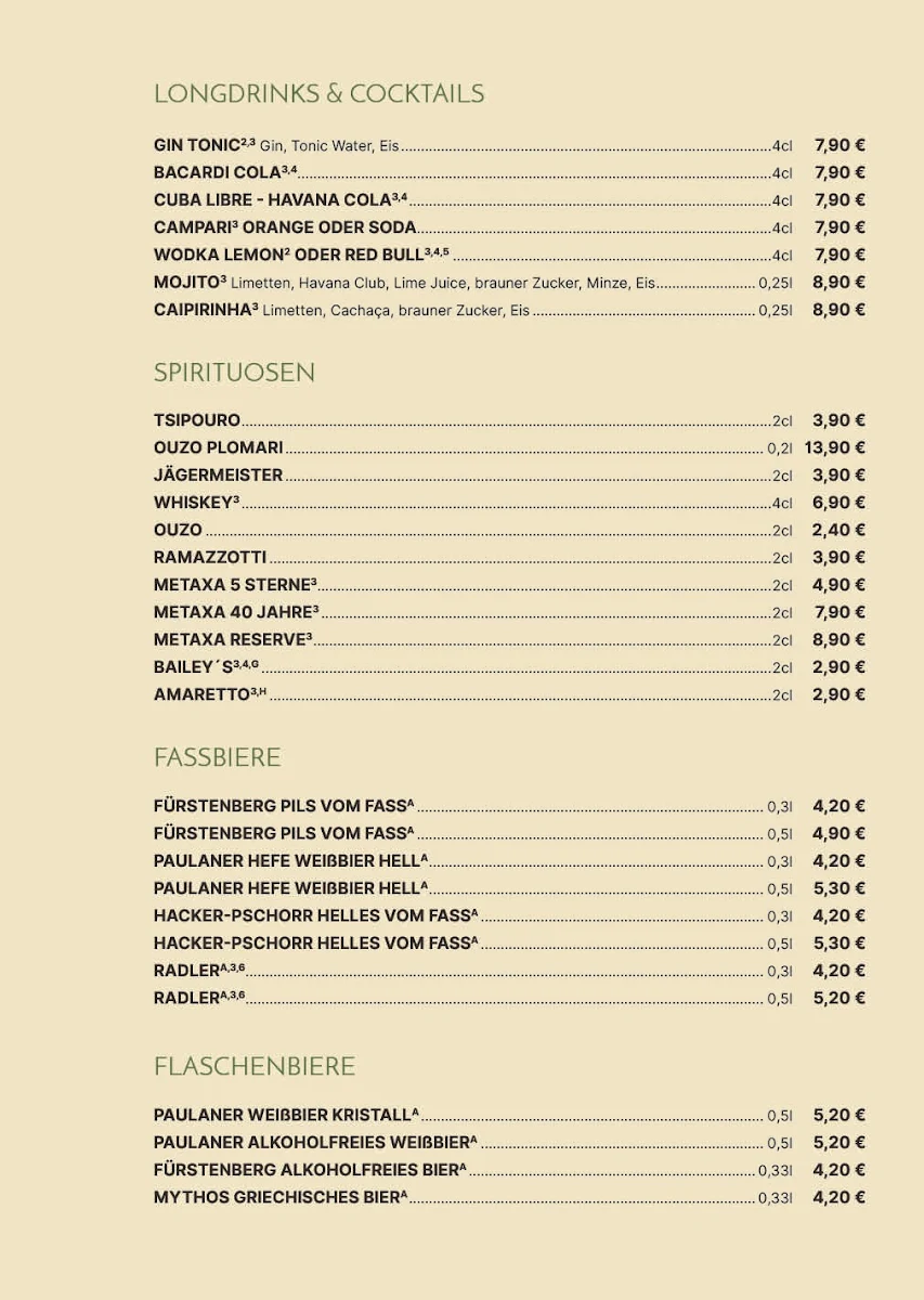 Speisekarte photo 5