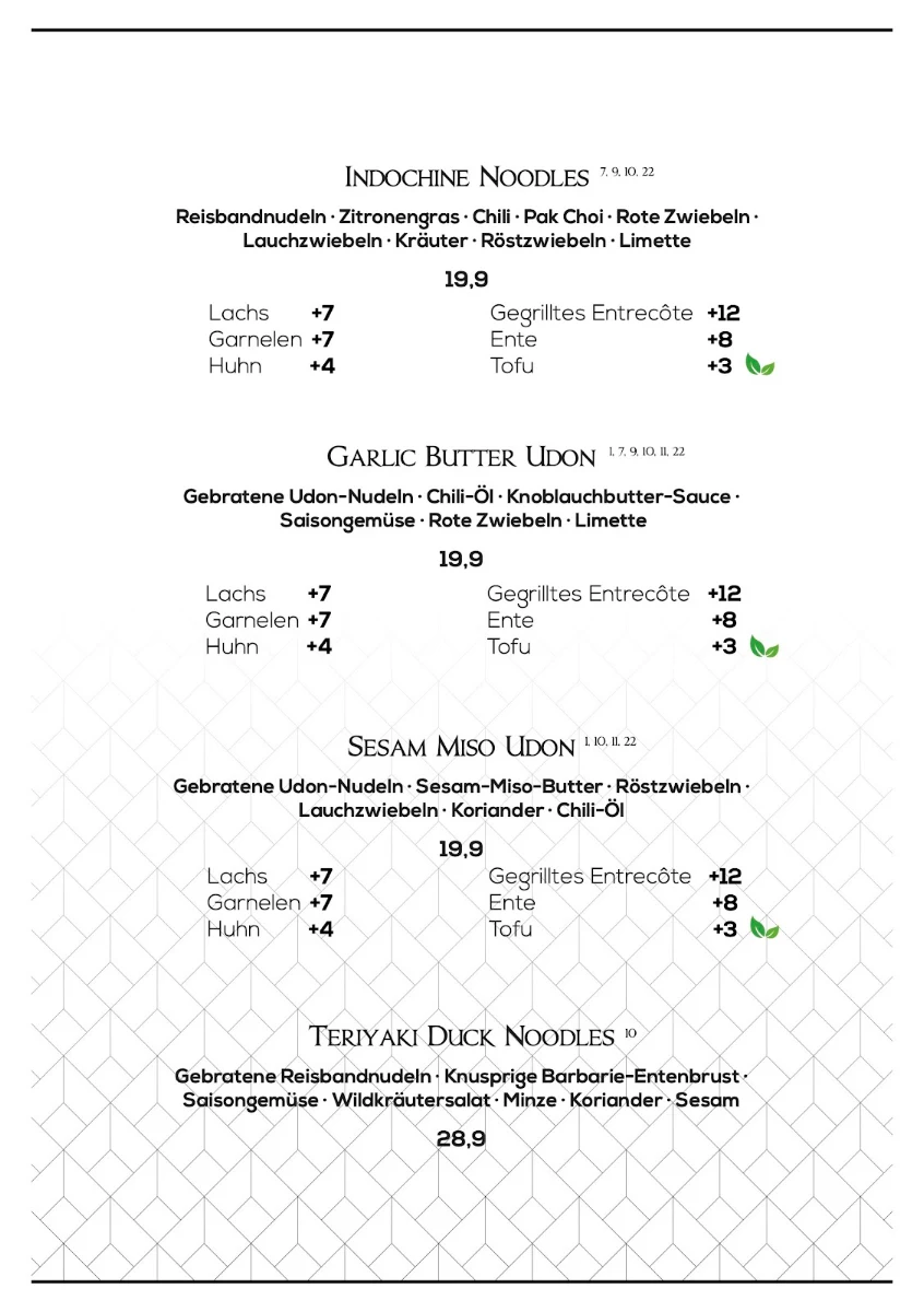 Speisekarte photo 2