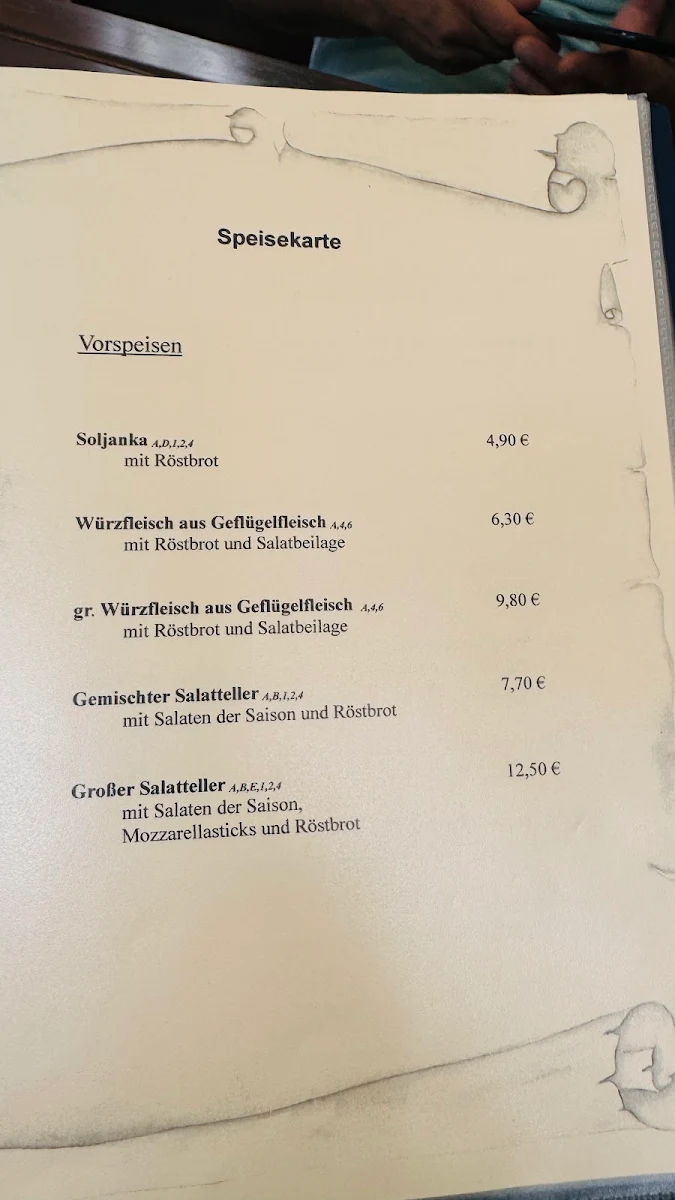 Speisekarte photo 3