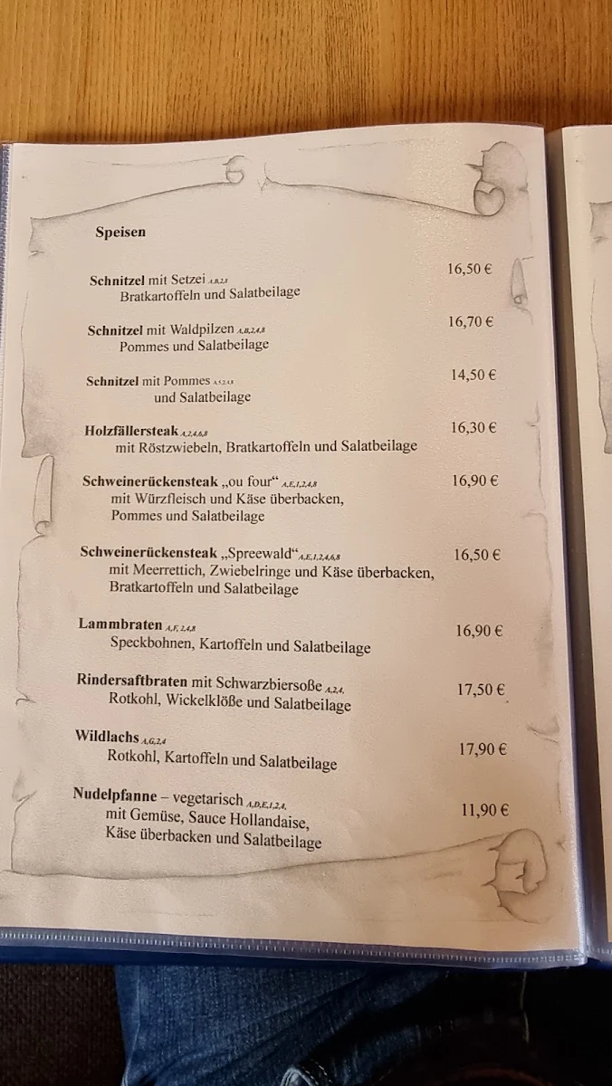 Speisekarte photo 5