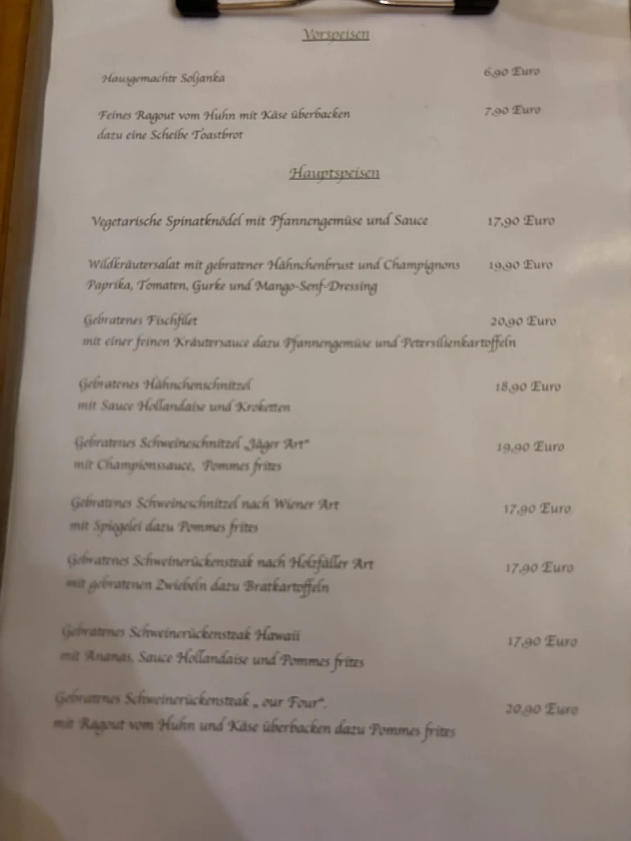 Speisekarte photo 5