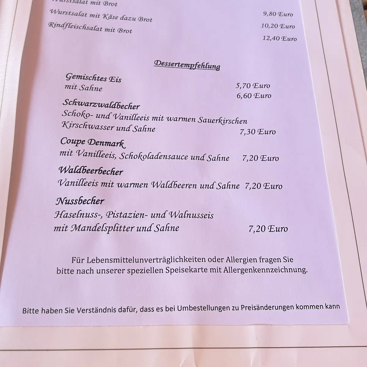 Speisekarte photo 6