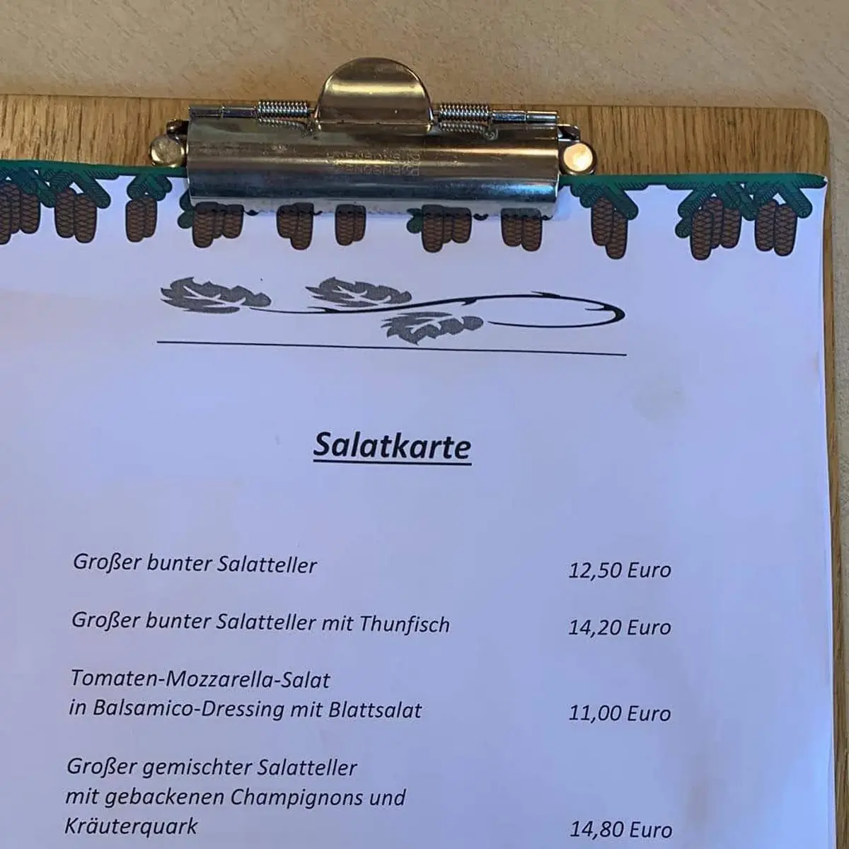 Speisekarte photo 9