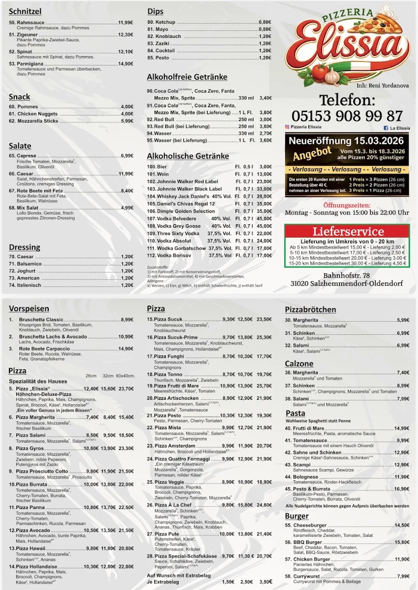 Speisekarte photo 1