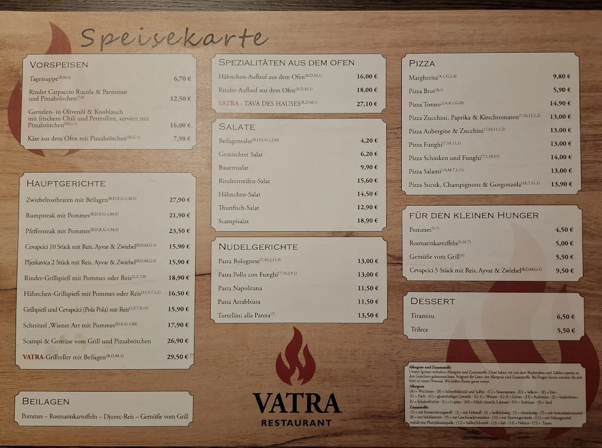 Speisekarte photo 3