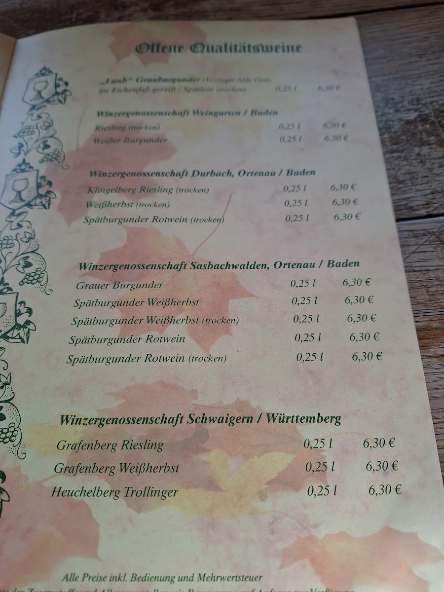 Speisekarte photo 3