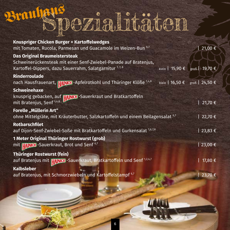 Speisekarte photo 1