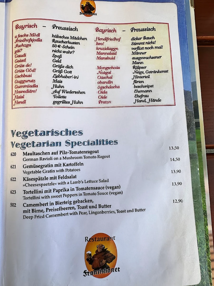Speisekarte photo 2