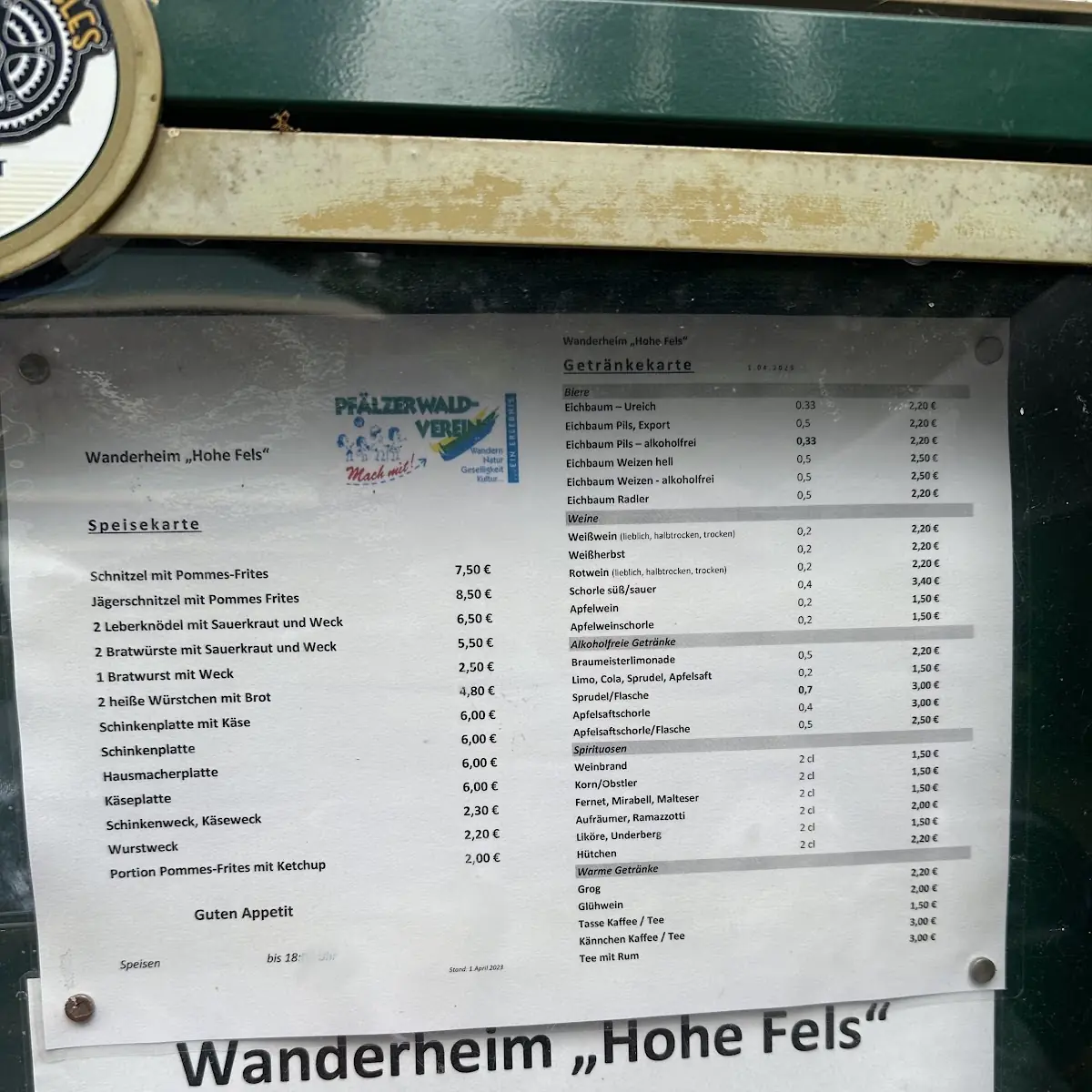 Speisekarte photo 1