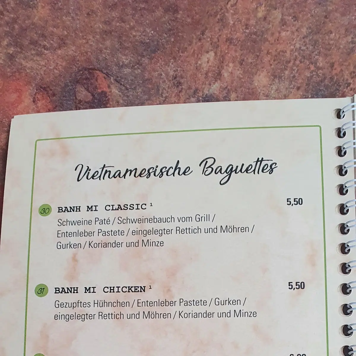 Speisekarte photo 4