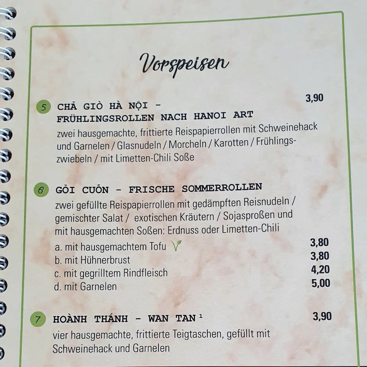 Speisekarte photo 5