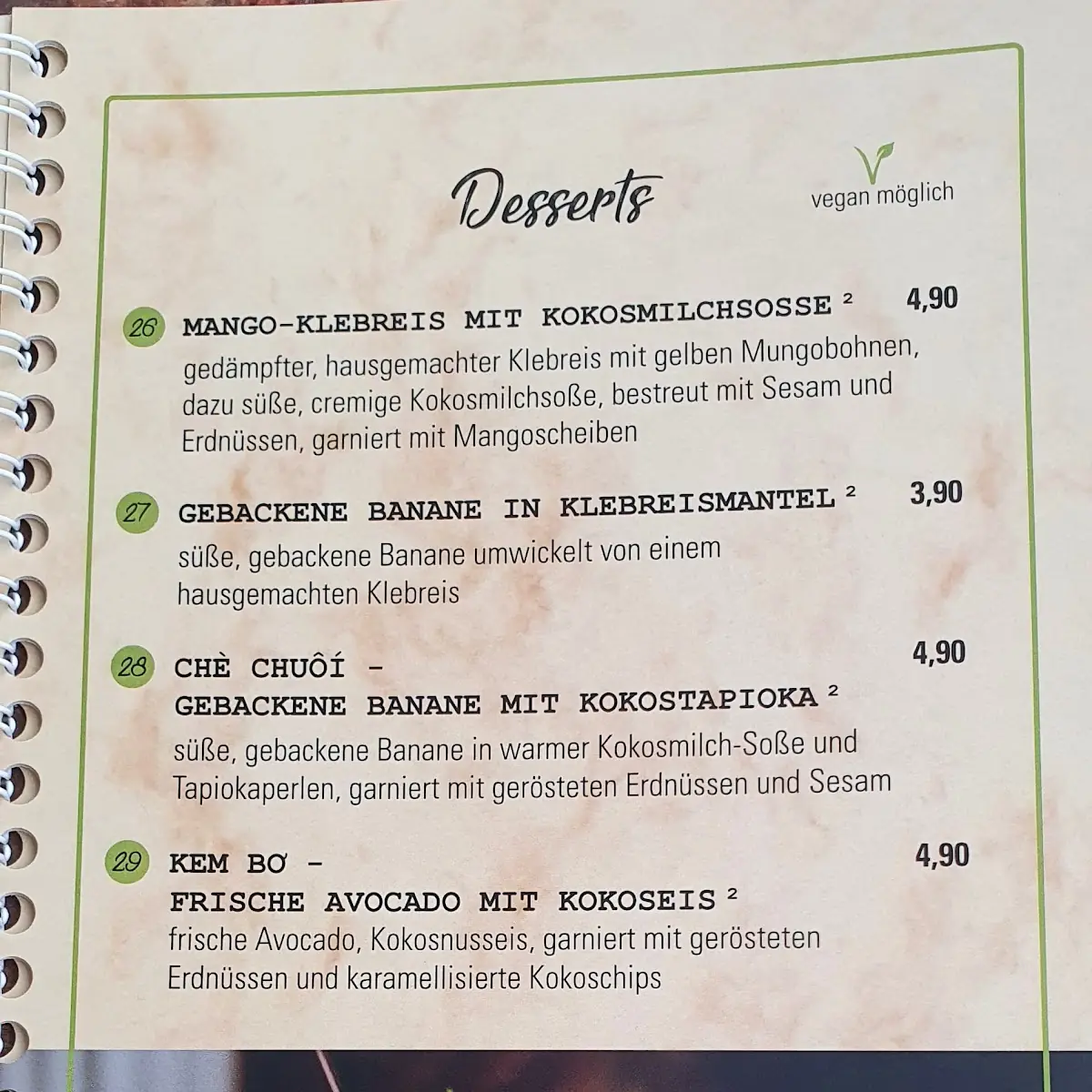 Speisekarte photo 6