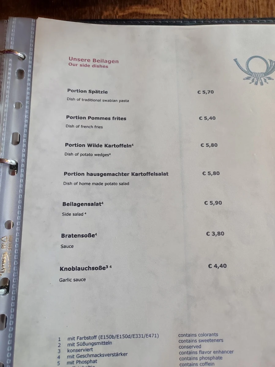 Speisekarte photo 3