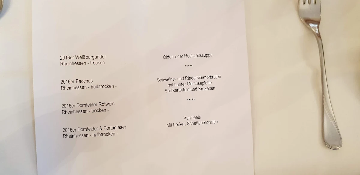 Speisekarte photo 2