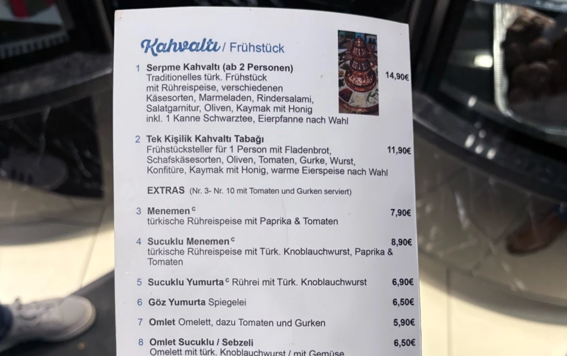Speisekarte photo 3