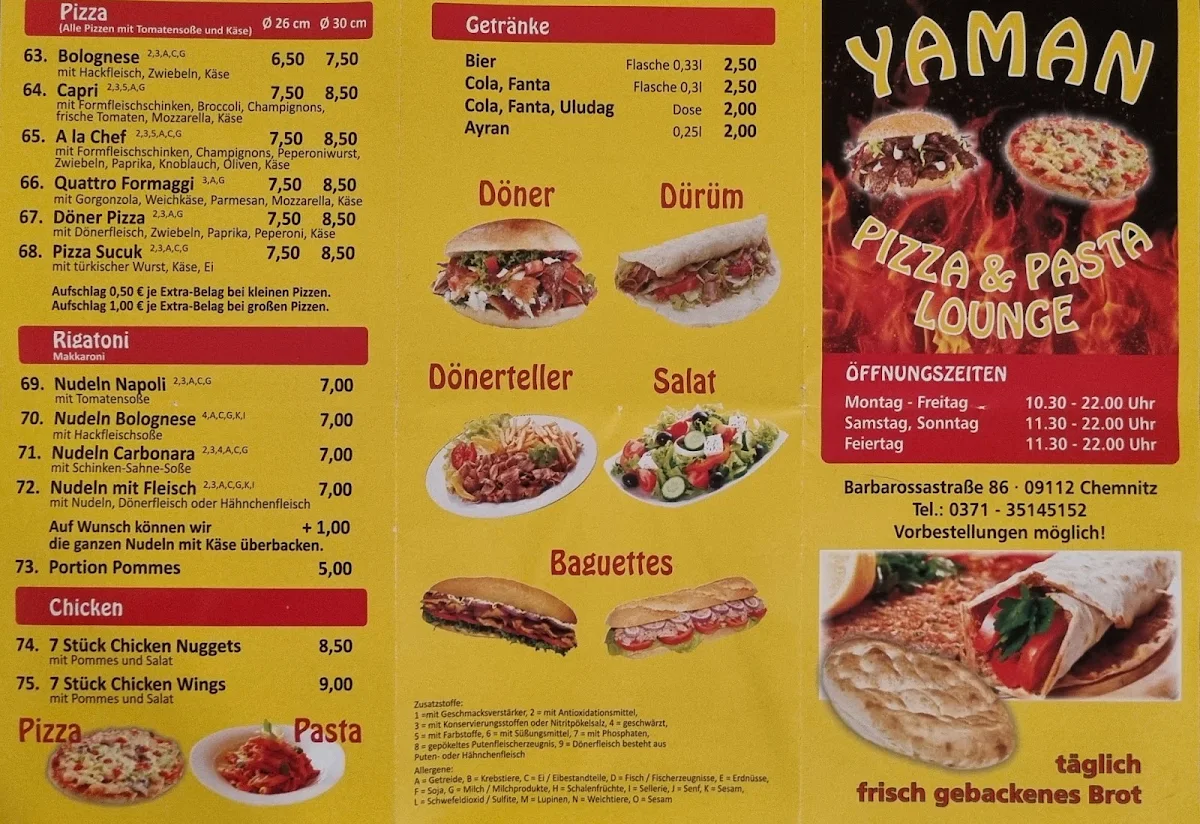 Speisekarte photo 2