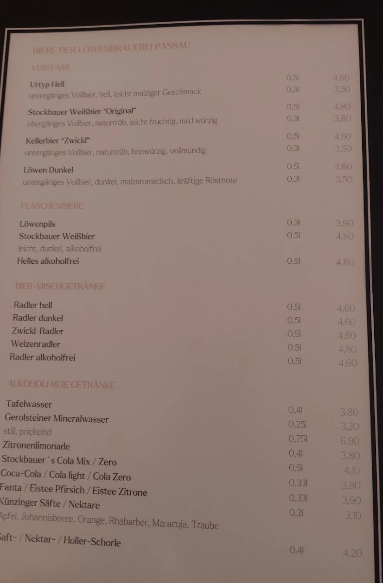 Speisekarte photo 2