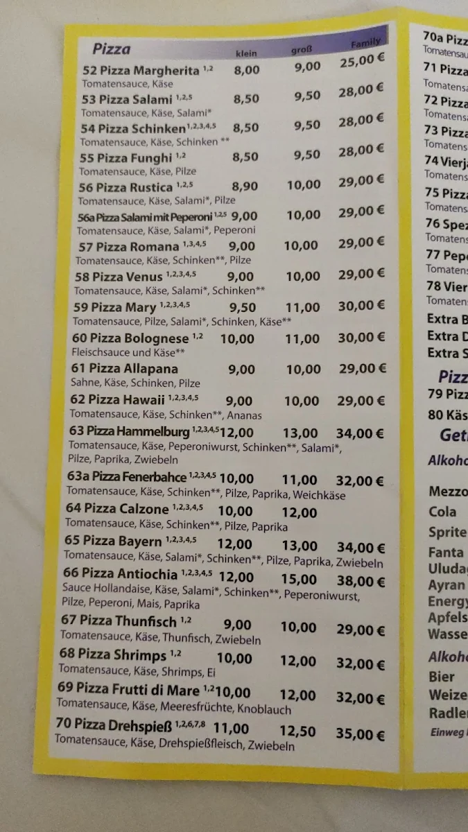Speisekarte photo 2