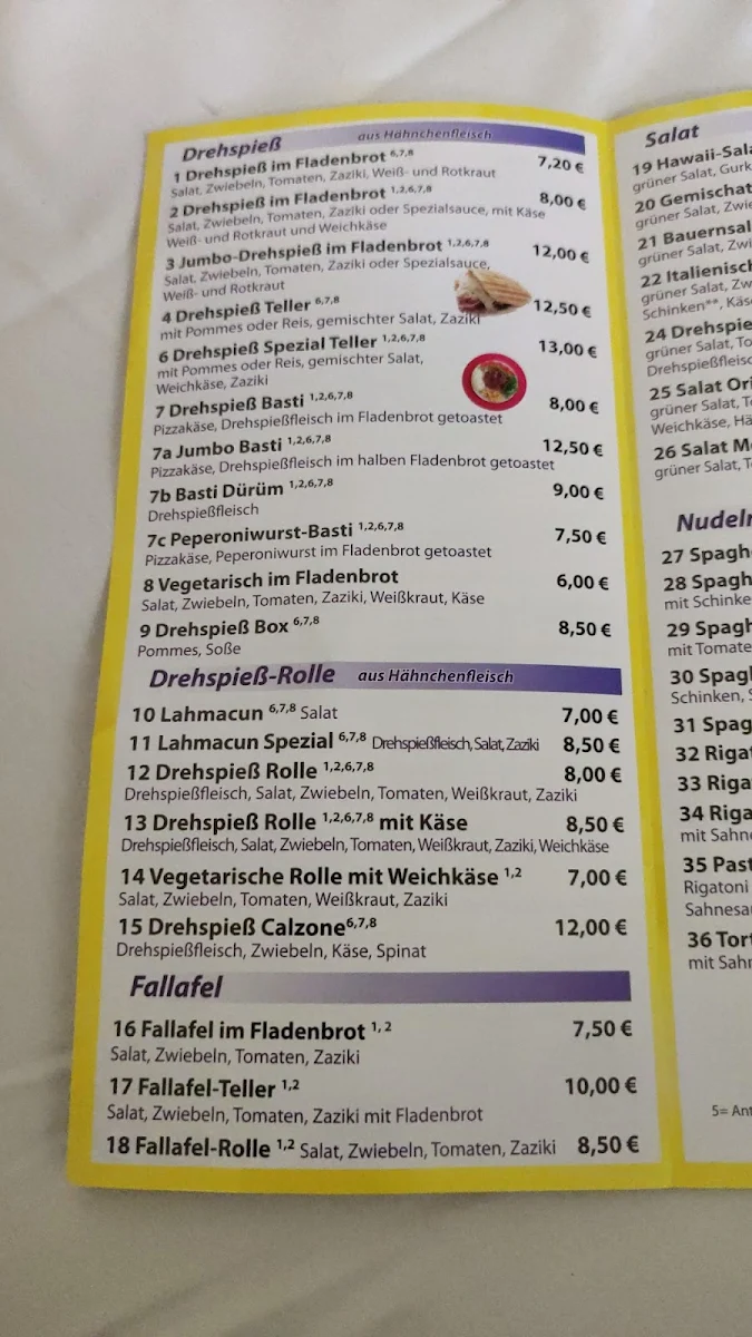 Speisekarte photo 3