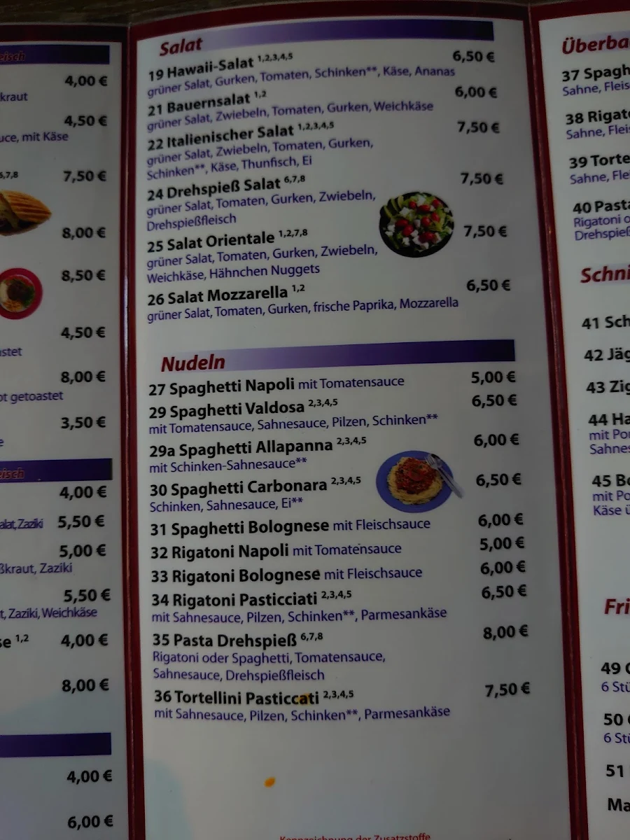 Speisekarte photo 9