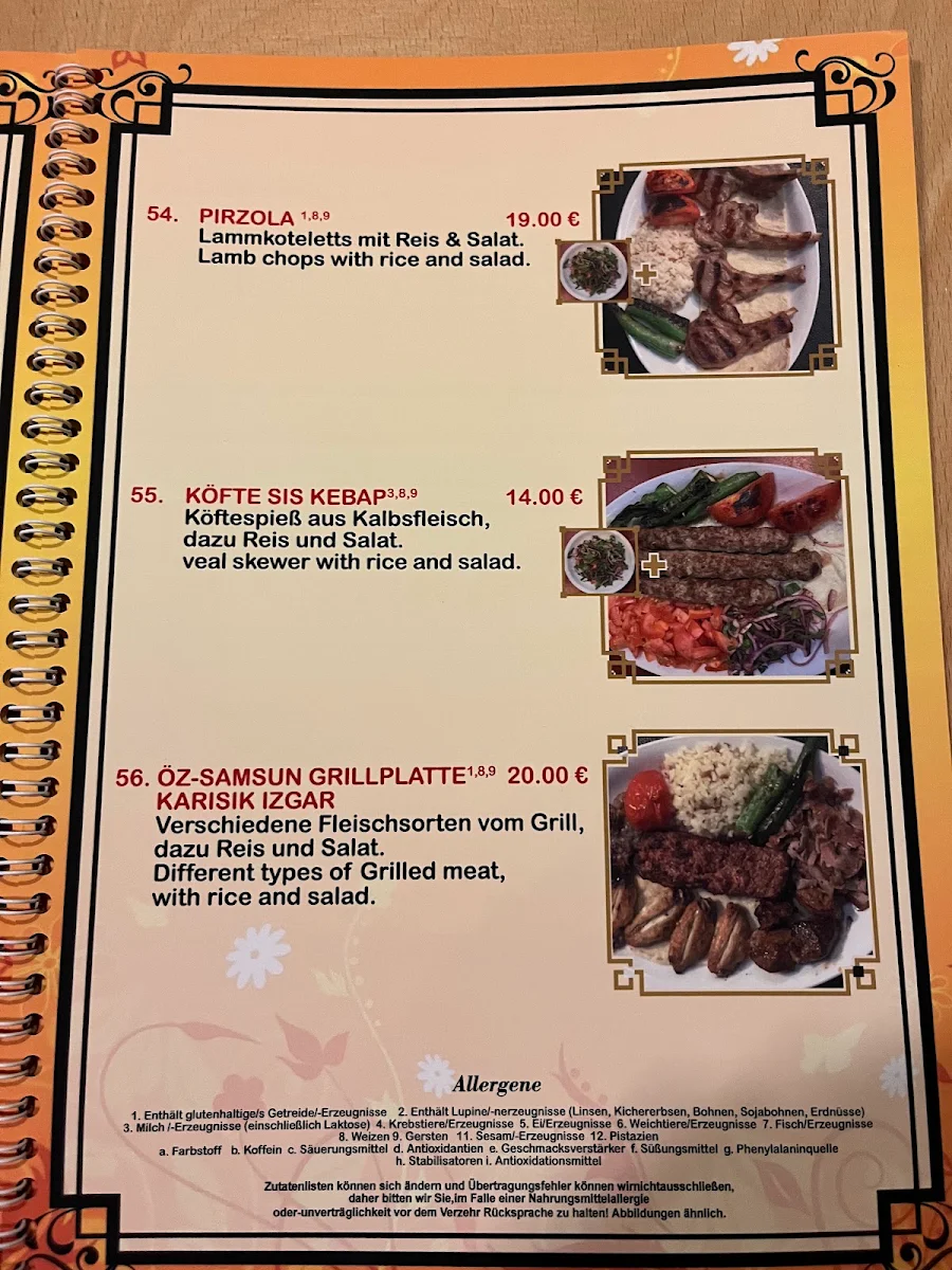 Speisekarte photo 3