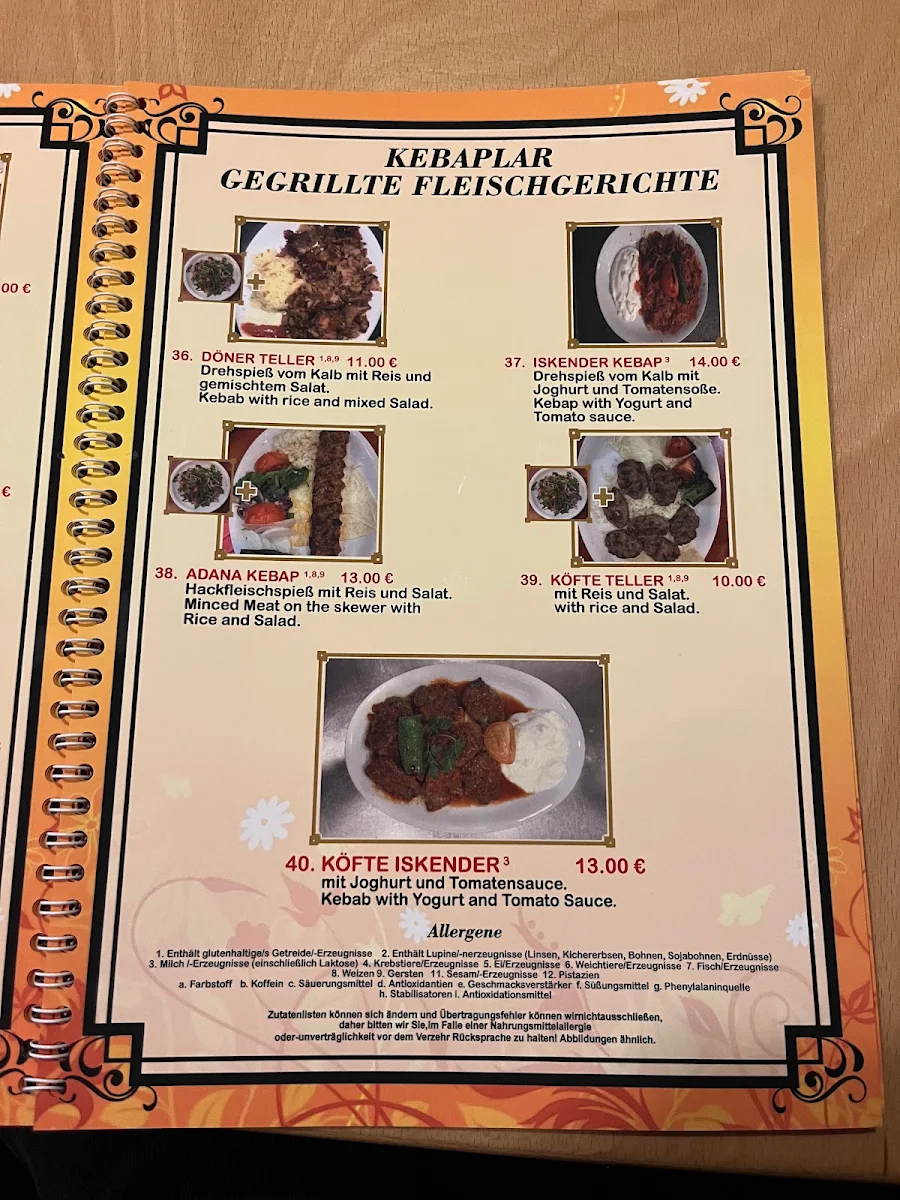 Speisekarte photo 4