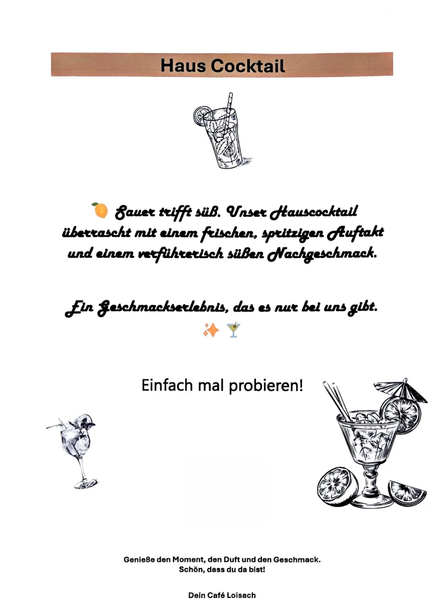 Speisekarte photo 3