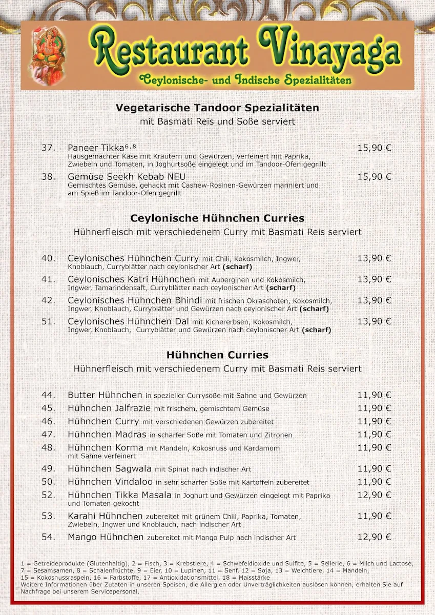 Speisekarte photo 9
