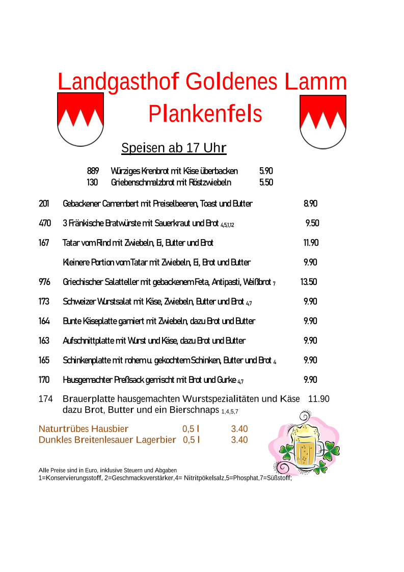 Speisekarte photo 2