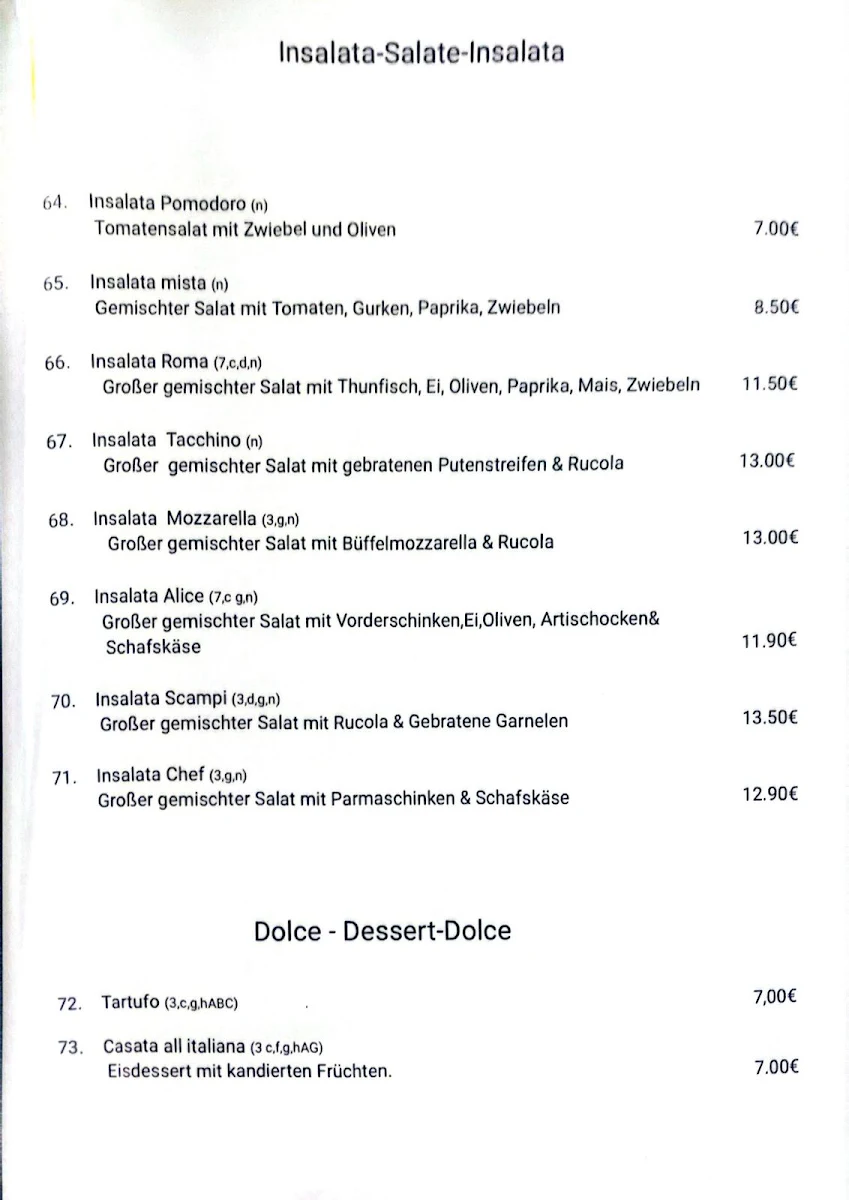 Speisekarte photo 8