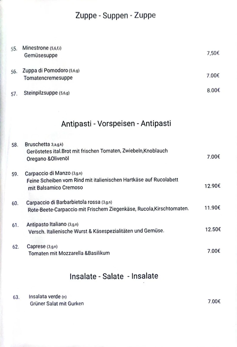 Speisekarte photo 9