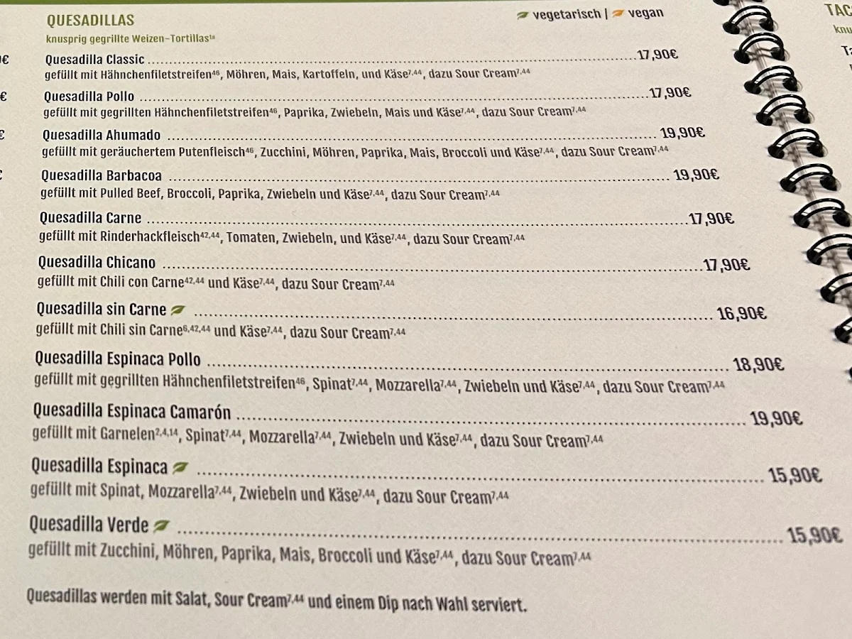 Speisekarte photo 1